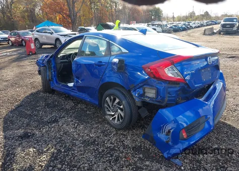 2017 Honda Civic Ex from USA, damaged, VIN 2HGFC2F71HH529094